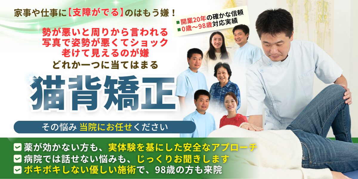 猫背矯正